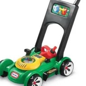 Little Tikes Green and Yellow Push Toy Mower